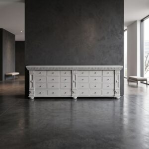 Apothekerskast Dressoir Anna Teak 2,20 m