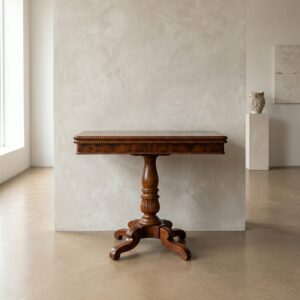 Klaptafel Speeltafel Bijzettafel Biedermeier 1840 Mahonie