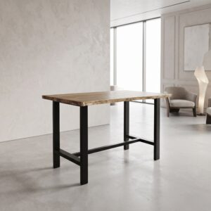 Bistrotafel Acaciahout 1,30 mx 0,85 m