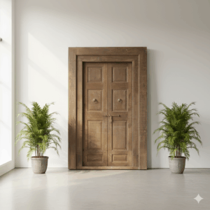 Deur Voordeur Huisdeur 1910 Teak