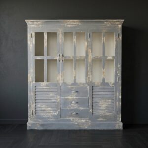Ralph Lauren Vitrine Boekenkast Teak 1,45 m