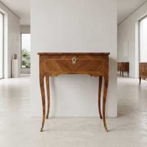 Kaptafel Make-up tafel Biedermeier 1820 Noten