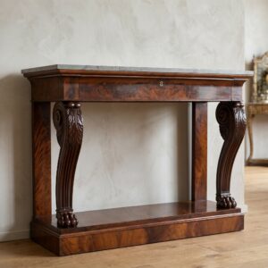 Sidetable Biedermeier 1820 Mahonie