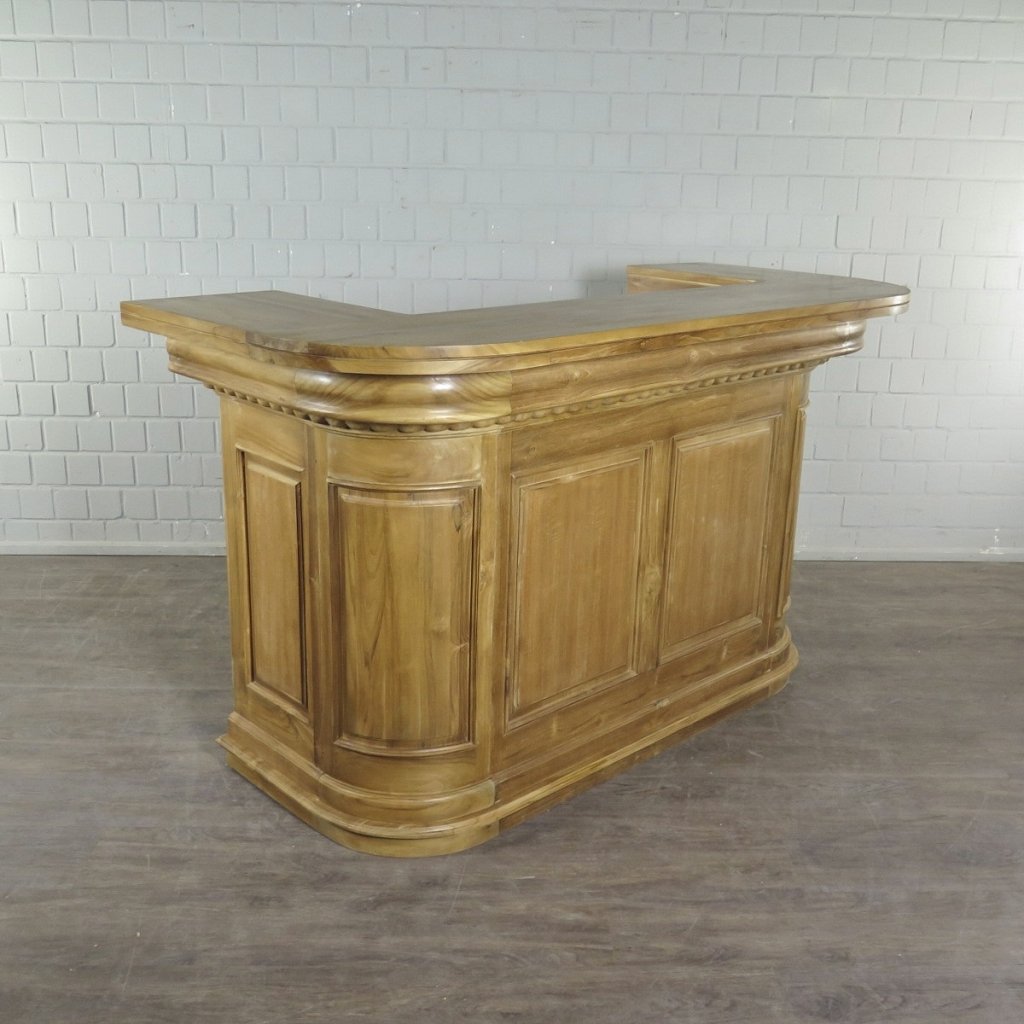 Engelse Bar Schap Teak 2,00 m - Afbeelding 5