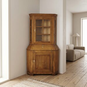 Hoekkast Secretaire Barok 1780 Kersen