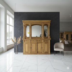 Engelse Bar Achterkast Teak 2.00 mtr