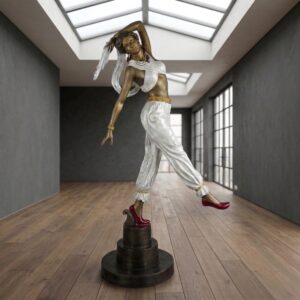 Fontein Danseres Vrouw Brons 2,00 m