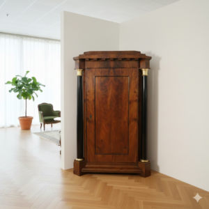 Hoekkast Biedermeier 1815 Mahonie