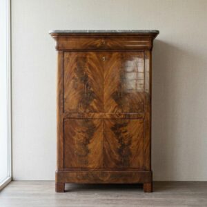 Secretaire Biedermeier 1840 Mahonie