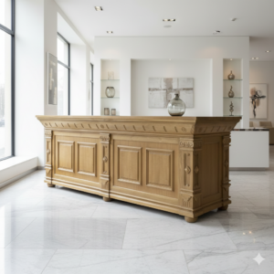 Toonbank Bella Elegance 2,60 m Teak