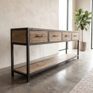 Dressoir Massief Hout 1.80m