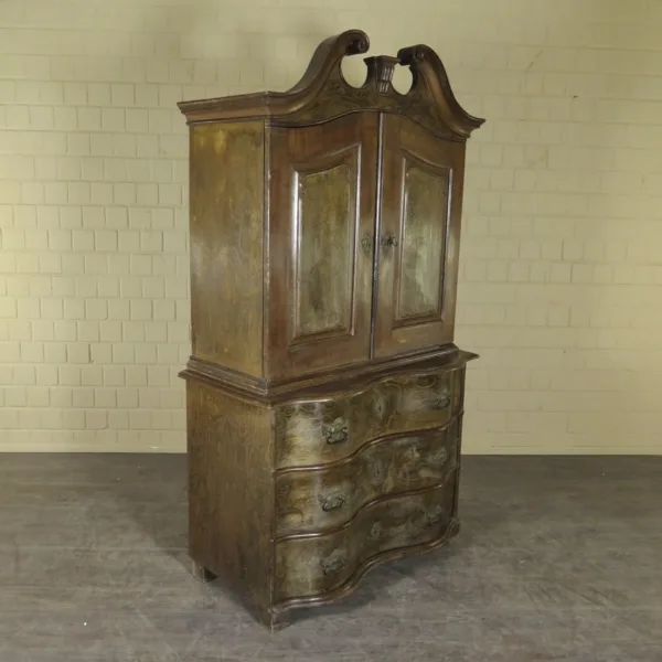 Barokkast 1760 Eiken - Afbeelding 3