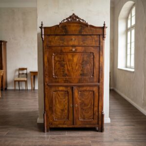 Secretaire Louis Philippe 1870 Mahonie