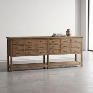 Sideboard Apothekerskast Teak 2,03 m