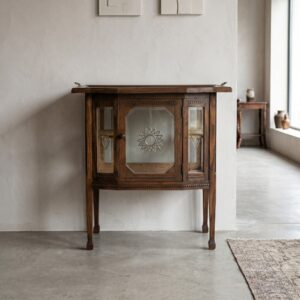 Theekastje Jugendstil 1910 Eiken