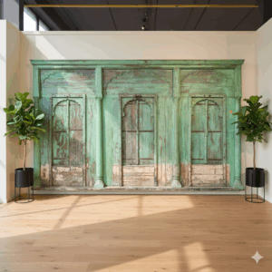 Deur Voordeur Huisdeur 1870 Teak