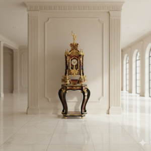 Paarden-Boulle Klok met Console