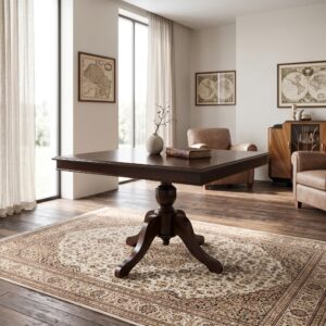 Eettafel Tafel 1,00 m x 1,00 m Mahonie