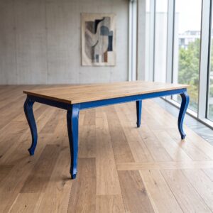 Eettafel Queen Anne Massief Hout 2,00 m x 0,90 m
