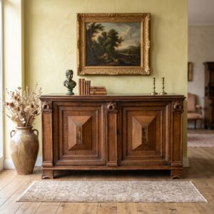 Sideboard Dressoir Barok 1770 Eiken