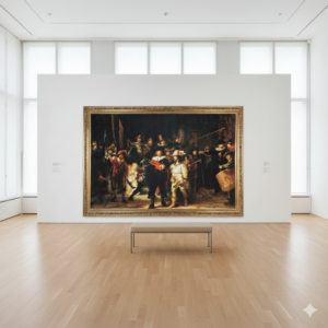 Schilderij Rembrandt De Nachtwacht 2,00 m x 1,37 m