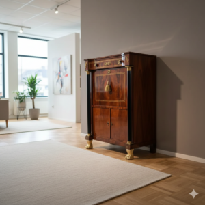 Secretaire Empire 1810 Mahonie