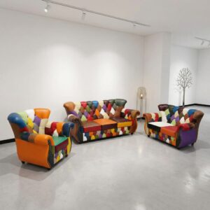 Chesterfield Bankstel Model Carnival 3-2-1 Leder