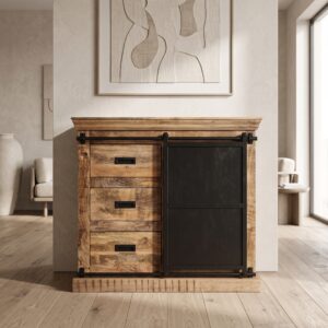 Sideboard Dressoir Mangohout 1,00 m