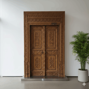 Deur Voordeur Huisdeur 1850 Teak