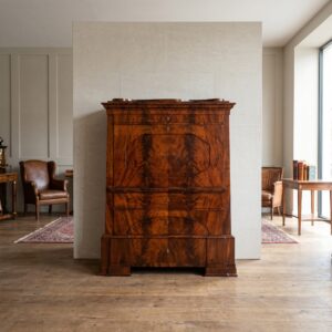 Secretaire Biedermeier 1830 Mahonie