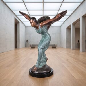 Beeld Spirit of Ecstasy Brons 1,67 m