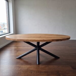 Eettafel Tafel Teakhout Ovaal 1,80 m x 0,90 m