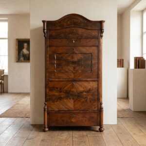 Secretaire Louis Philippe 1870 Mahonie