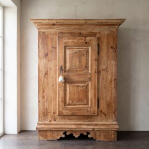 Kast Kledingkast Massief Hout 1,40 m
