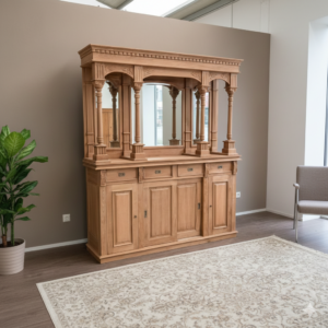 Engelse Bar Achterkast Teak 2,08 m