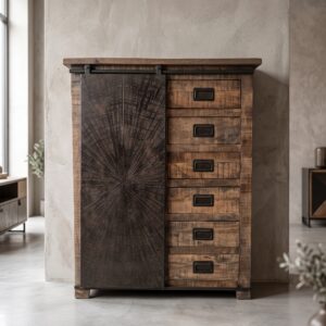 Commode Kast Mangohout 1,00 m
