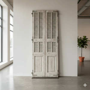 Louvre Deuren Antiek Massief Hout