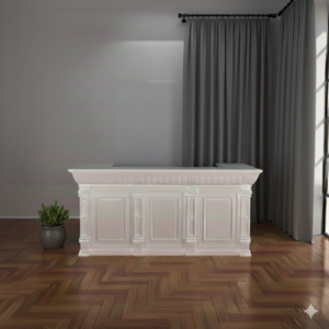 Toonbank Anna 2,50 m Teak