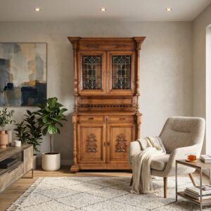 Buffetkast Kast Gründerzeit 1880 Eiken