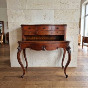 Dames Bureau met Opstand Gründerzeit 1890 Mahonie