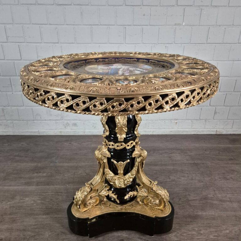 Tafel Brons Barockstijl Ø 0,77 m - Afbeelding 3