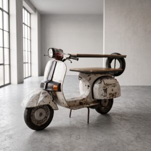 Scooter Sideboard Sidetable Metaal 1,75 m