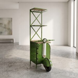 Scooter Minibar Wijnrek Metaal 0,90 m