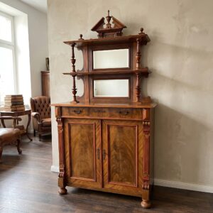 Commode met Opstand Gründerzeit 1880 Mahonie