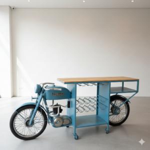 Scooter Minibar Wijnrek Metaal 2,25 m