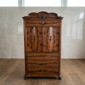 Servieskast Kast Biedermeier 1850 Mahonie