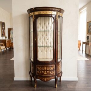 Vitrine Barokstijl Mahonie 0,90 m