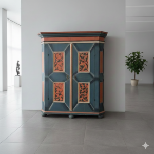 Kast Beschilderd Barok 1780