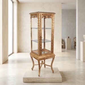 Vitrine Barokstijl Goud 0,48 m