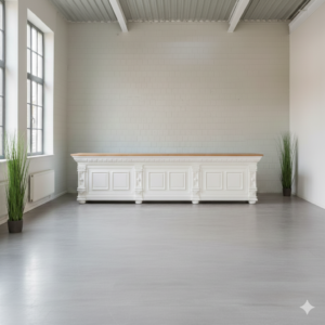 Toonbank Balie Bella Elegance 3,50 m Teak